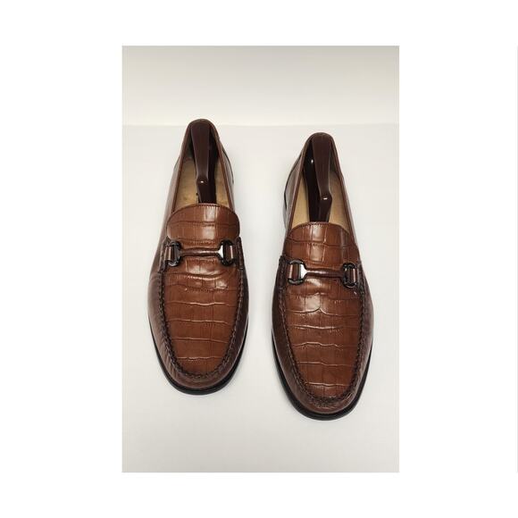 Florsheim Men's Brown Dress Loafer Shoes Size 10D - Picture 1 of 16